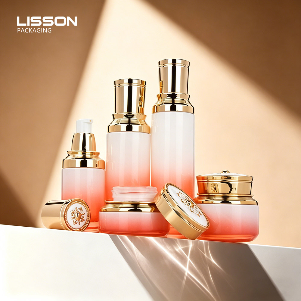 Cosmetic Glass Bottles Set