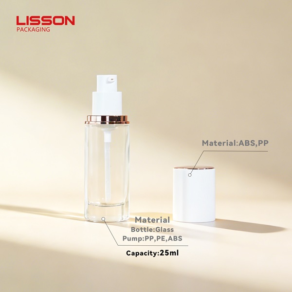 Custom Logo Glass Skincare Packaging Set Custom Logo Glass Skincare Packaging Set