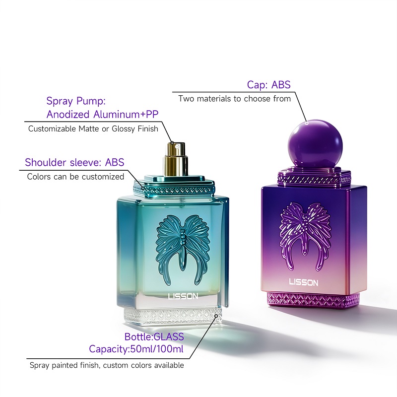 50ml 100ml Luxury Elf Shaped Glass Perfume Bottle