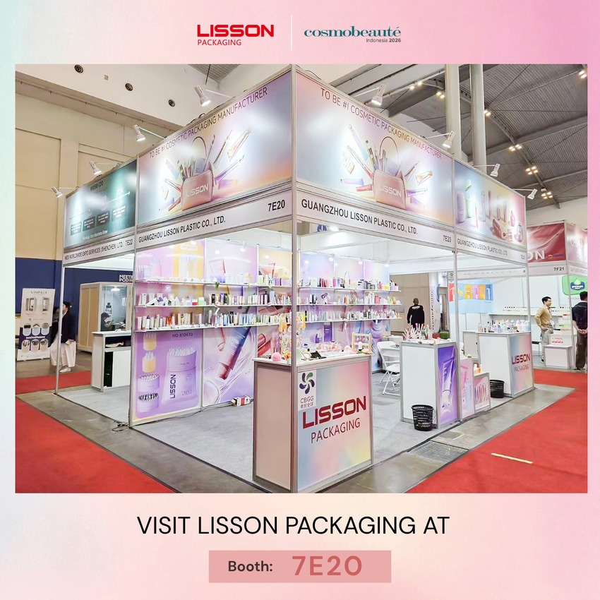 LISSON은 Cosmobeauté Indonesia 2026에서 혁신적인 화장품 패키징 컬렉션을 선보입니다.